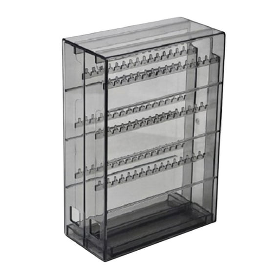 yotijay Jewelry Display Rack Large Capacity Multi Layer for Store Home Decor Dresser Black