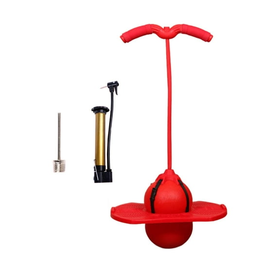 yotijay Jump Ball Balance Board Stand Toy Exercise Ball for Fitness Red