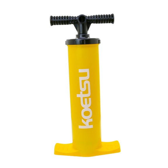 yotijay Kayak Air Pump Hand Pump Water Sports Accessory Boards Inflation yellow 4L double way