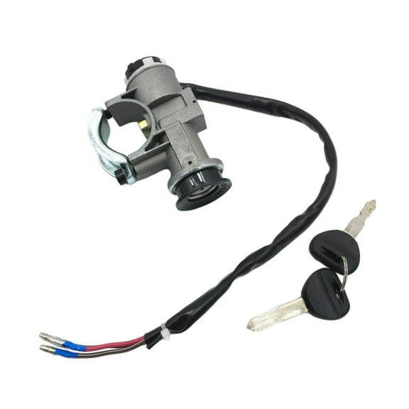 yotijay Key Locking Starter Switch Ignition Key Switch 3 Wires Ignition Switch for HS800