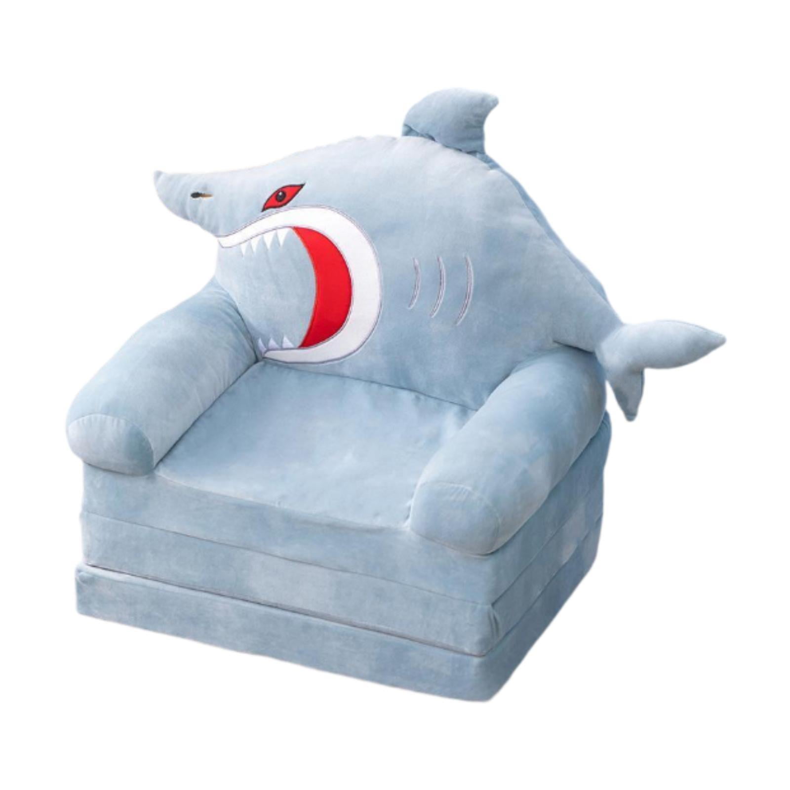 yotijay Kids Folding Chair Bed Seat Shark Sofa Chair for Kids' Room