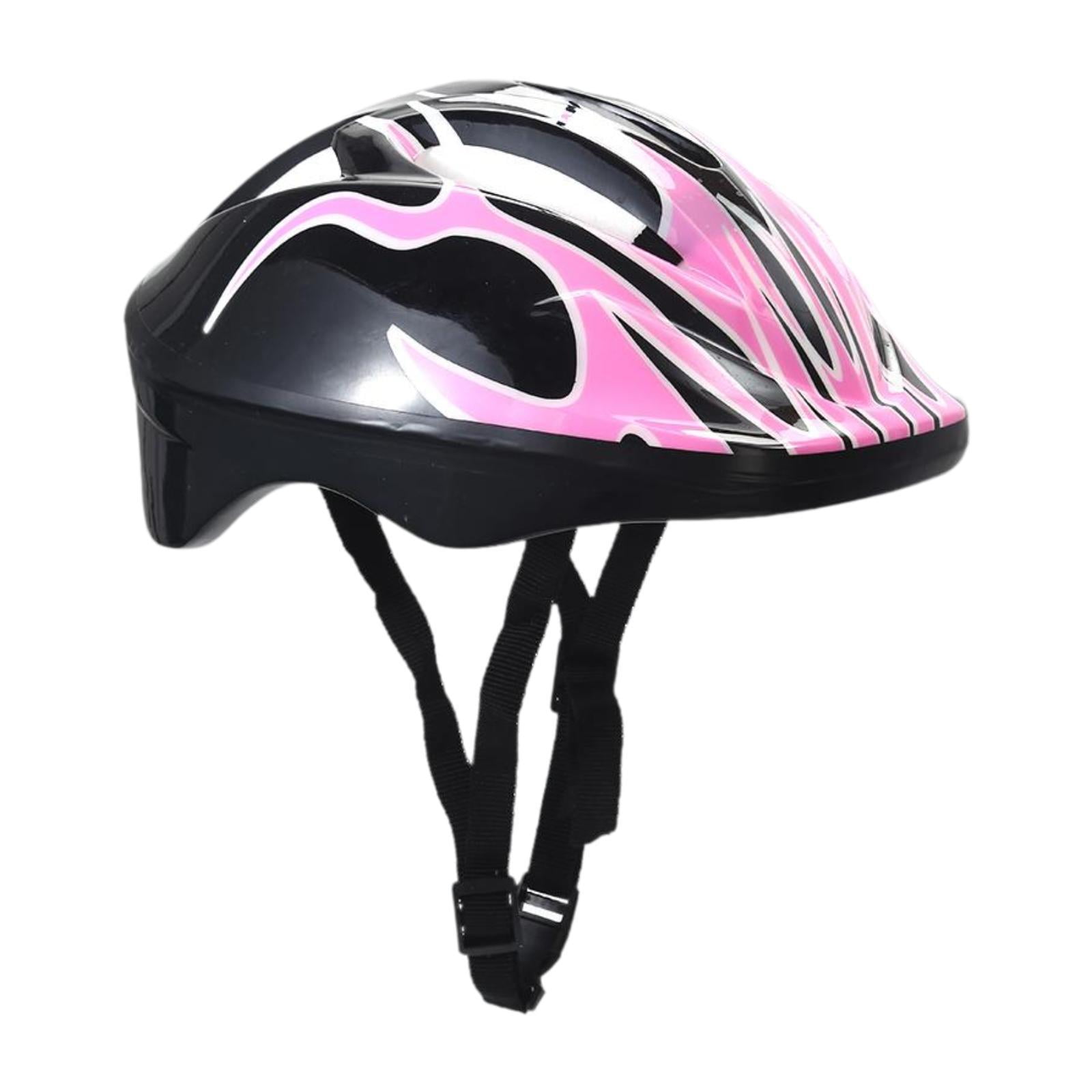 yotijay Kids Helmet, Roller Skating Helmet Portable Impact Resistant, Skateboard Pink
