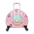 thumbnail image 1 of yotijay Kids Luggage Cartoon Hardside with Wheels Lightweight Festival Gift Carry on Pink, 1 of 9