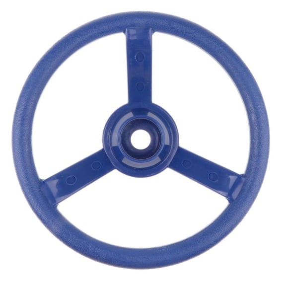 yotijay Kids Ship / Boat Steering Wheel Toy Swing Set Backyard Fitness DIY Kits Blue