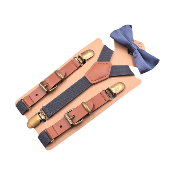 yotijay Kids Suspenders Casual Elastic Straps for Formal Events Wedding Performances 2.0cm