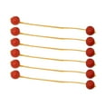thumbnail image 1 of yotijay Ladder Balls Backyard Games Outdoor Replacement Sports Lawn Ladder Toss Game 6pcs Red, 1 of 9