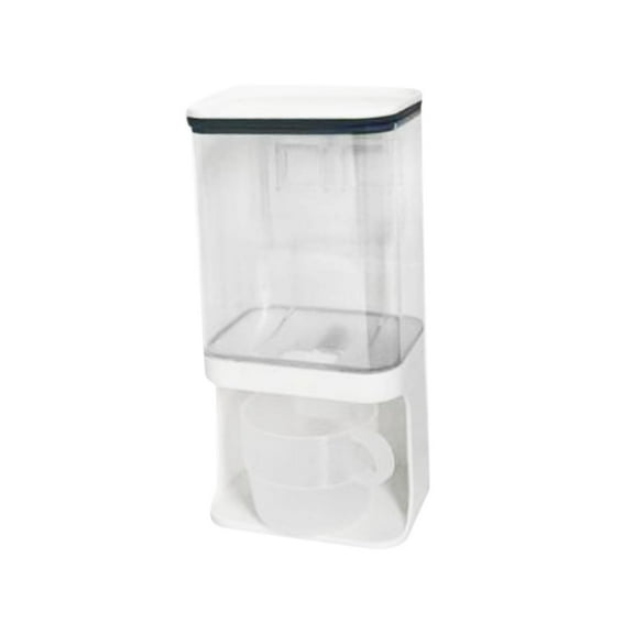 yotijay Laundry Powder Box Laundry Detergent Dispenser Laundry Room Decor Laundry Powder 24.5cmx12.5cmx9.5cm