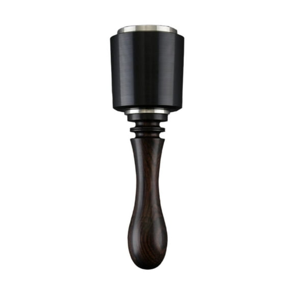 yotijay Leather Carving Hammer Leather Mallet for Leatherworking Engraving Accessory Long Black