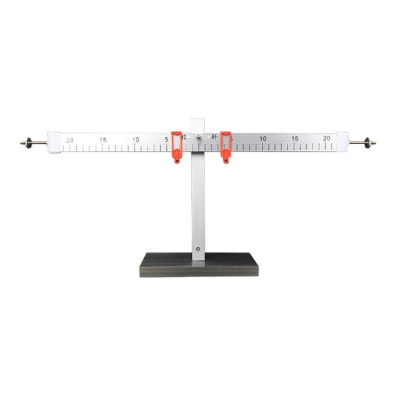 yotijay Leverage Ruler with Bracket Portable Demonstration Lever Teaching Instrument Aluminum Alloy Ruler