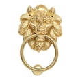 thumbnail image 1 of yotijay Lion Head Door Knocker Brass Decorative Front Door Knocker for Closet Office B, 1 of 9