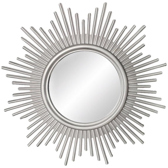 yotijay Loviver Decorative Wall Mirror - Small Round Accent Mirrors, 9.8x9.8 Inch Circle Type 2 D