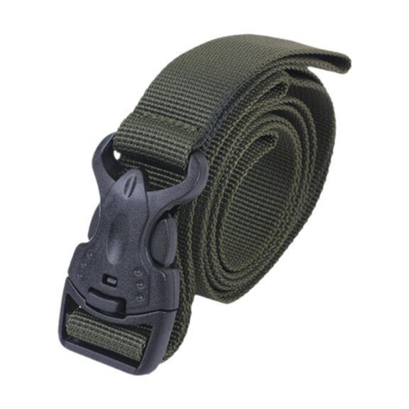 yotijay Luggage Strap Bag Strap Travel Quick Release Buckle Nylon Luggage Belt Strap Dark Green