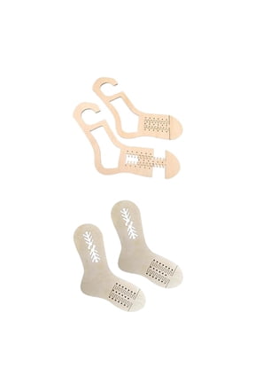 MagiDeal 4x Sock Knitting for Beginner Hollow stripe