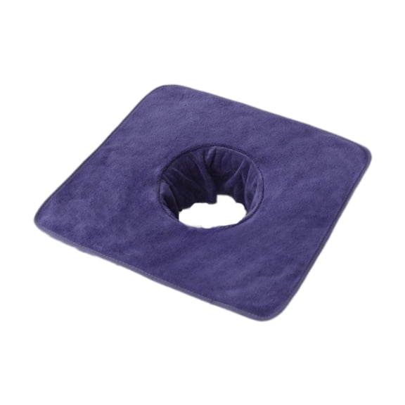 yotijay Massage Table Face Hole Towel Protector Comfortable Bed Cover Microfiber Massage Dark Gray
