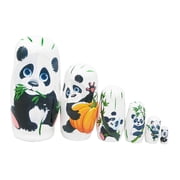 yotijay Matryoshka Dolls Cartoon Art for Home Decoration Tabletop Ornament Nesting Dolls