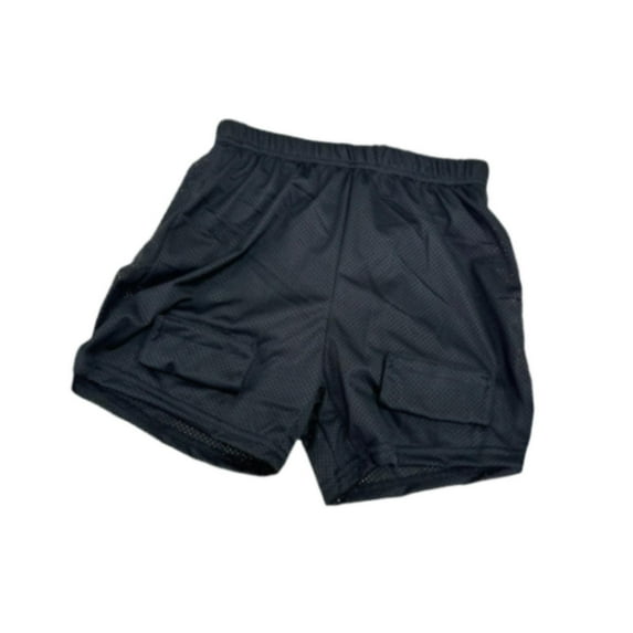 yotijay Men Loose Hockey Shorts Elastic Sports Shorts Supporter Equipment for L