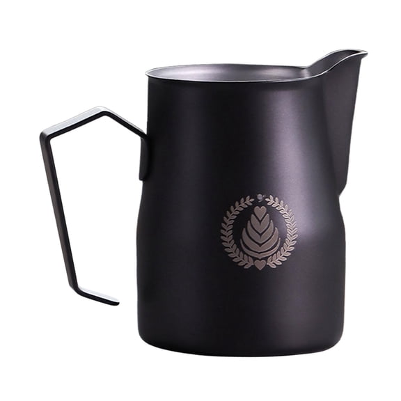 yotijay Milk Jug for Frothing Milk, 750 Ml, Shop, Stainless Steel Milk Jug black