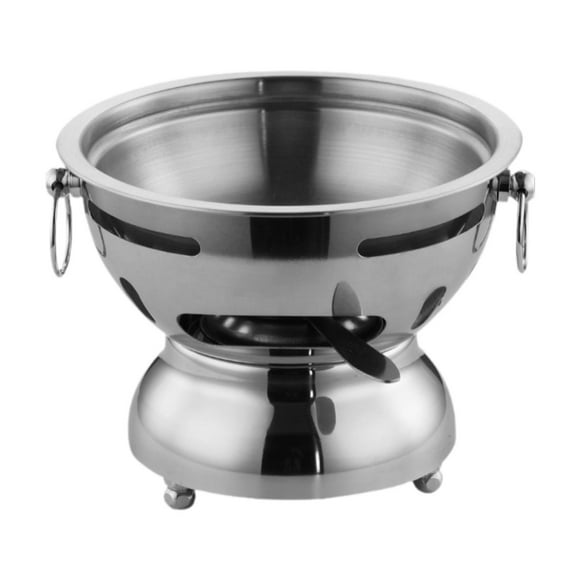 yotijay Mini Hot Pot Small Hot Pot Milk Tea Hot Pot,Stainless Steel Hot Pot,Traditional Chinese Hot Pot for Kitchen Countertop Hiking M