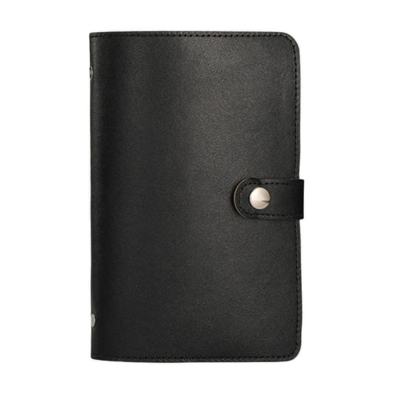 yotijay Money Saving Book Holder Envelope Challenge Binder for Gift Collectors Decor Black