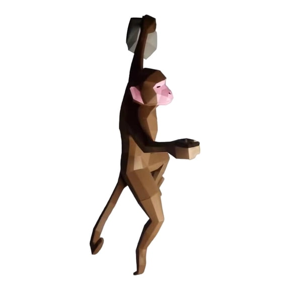 yotijay Monkey Paper Decoration Cute Birthday Gift DIY Crafts