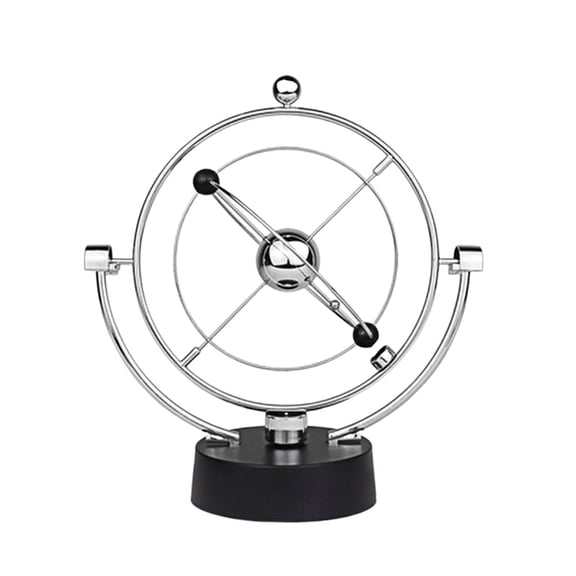 yotijay Motion Desktop Decoration for Countertop Gift Centerpiece Black Base