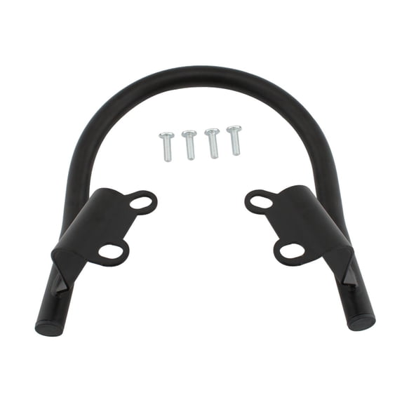 yotijay Motorcycle Luggage Rack Cargo Carrier Passenger Seat Handle for Street Scrambler