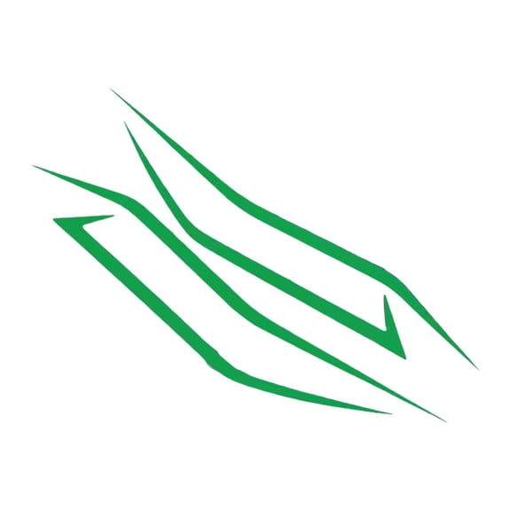 yotijay Motorcycle Sticker Car Stripe Decals for Window SUV Pickup Car Headlight Reflective Green