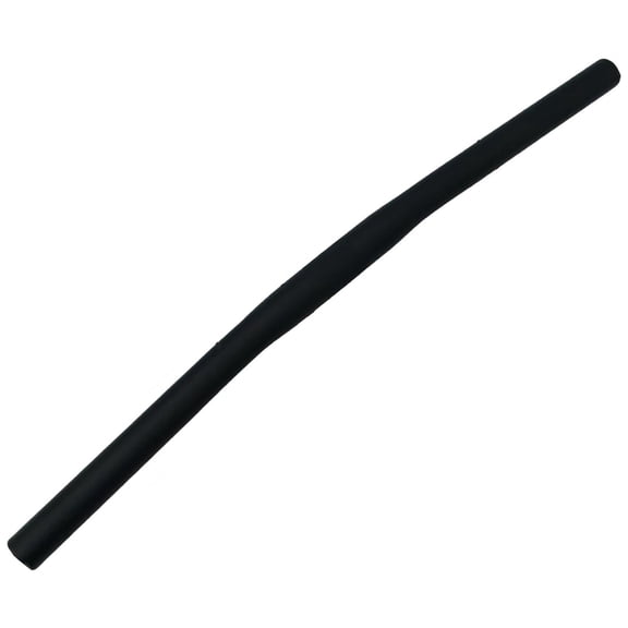 yotijay Mountain Bike Handlebar, Flat Bar Fits 25.4 mm Stem Reliable Replacement Bicycle Black