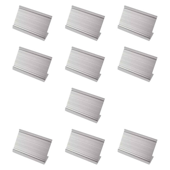 yotijay Name Plate Holder Practical Easy to Use Label Holder for Offices Conferences
