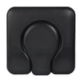 thumbnail image 1 of yotijay PU Commode Seat Cushion for Bedside Commode Chairs Black for Adults Disabled Gourd Hole Seat Pad, 1 of 9