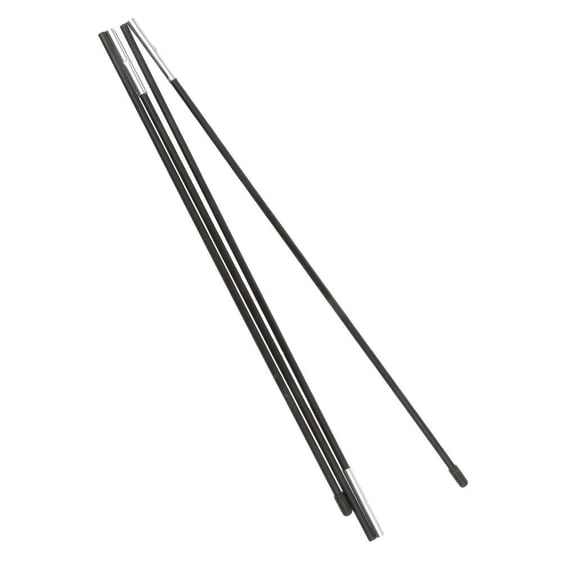 yotijay Pack of 2 Tarp Poles Fiberglass Tent Poles Rod Replacement for Tarp Shelter Awning Camping, Saving Space and Lightweight , 1 Section 1 Pole 4 Section