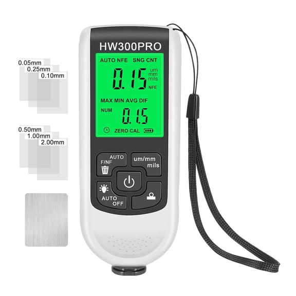 yotijay Paint Depth Meter Automatic Detection Portable White