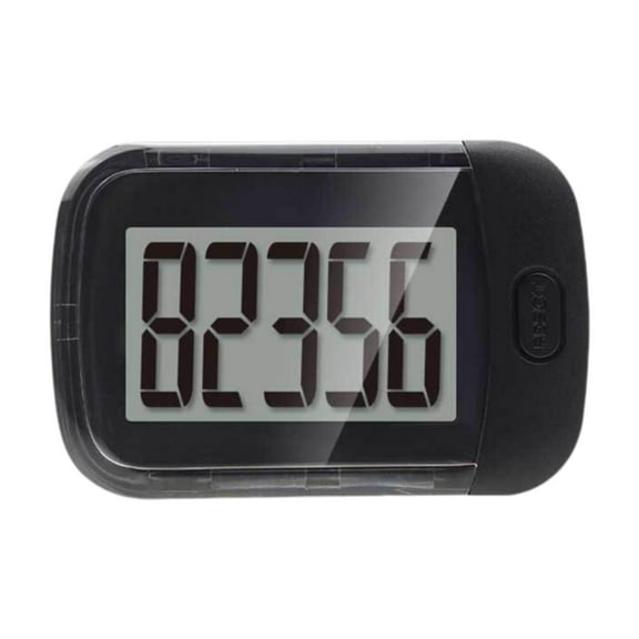 yotijay Pedometer Step Counter,3D Pedometer for Walking Track Steps Portable,Step Counter with Large Digital Display,Step Track with Back Buckle and Neck Strap,Accurate Step Counter for Men