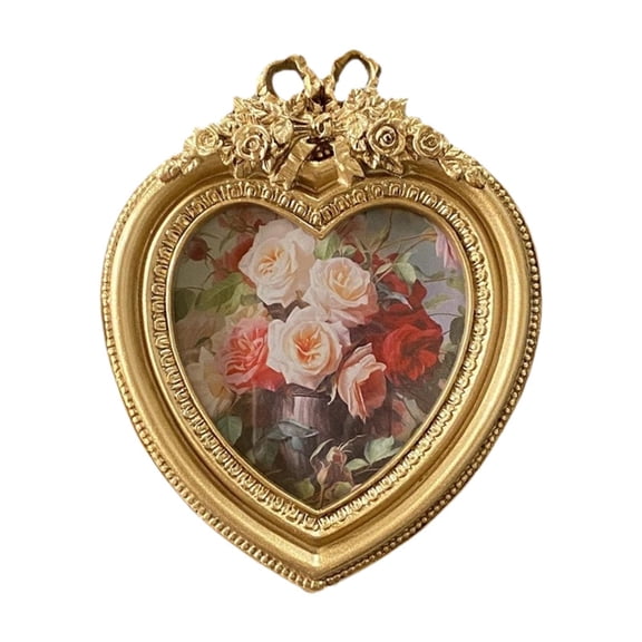 yotijay Picture Frame Photo Frame Tabletop Hanging Small Resin Picture Frame for Desktop