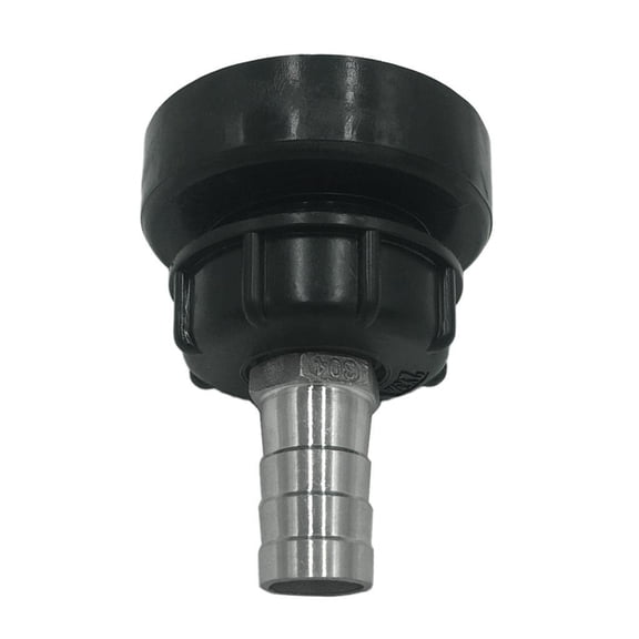 yotijay Plastic IBC Water Tank Adapter 80mm Fine Thread connector,Size Optional 25mm
