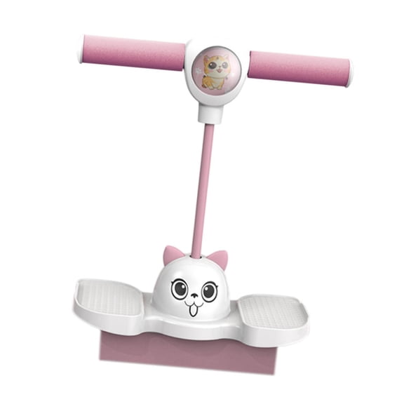 yotijay Pogo Adults High Jump Toy for Body Training Assistant Backyard Indoor Pink