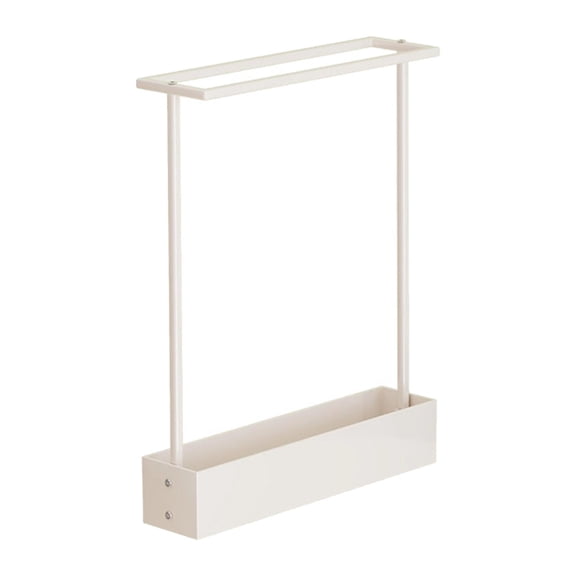yotijay Pool Cue Rack Pool Stick Holder Multifunctional Kettlebell Rack Storage Rack White