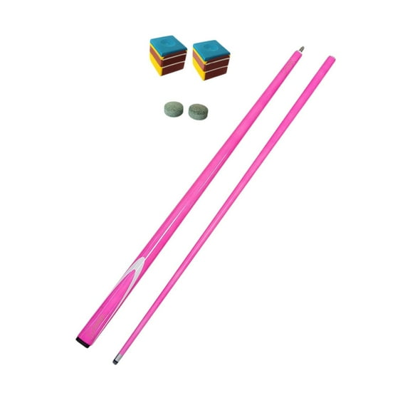 yotijay Pool Cue Stick Carbon Fiber 57 inch Billiard Pool Stick for Beginners Adults Pink