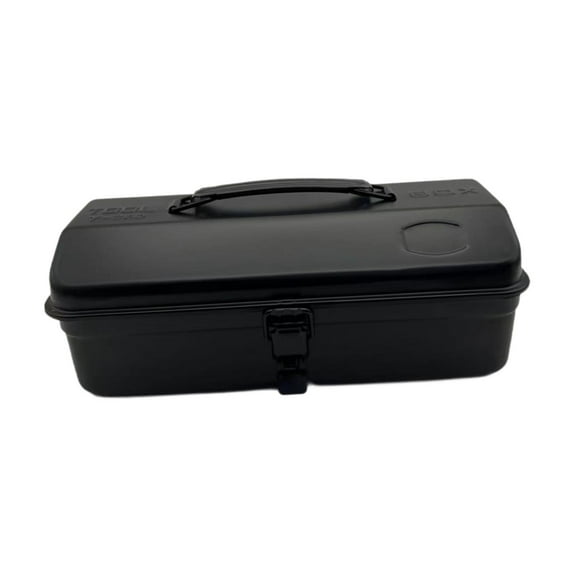 yotijay Portable Tool Box Car Hardware Repair Tool Storage Box Tool Case Household Solid Black