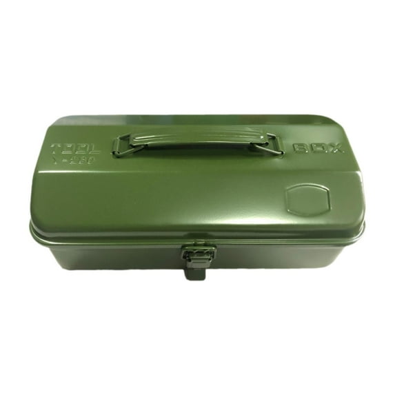 yotijay Portable Tool Box Car Hardware Repair Tool Storage Box Tool Case Household Solid Green