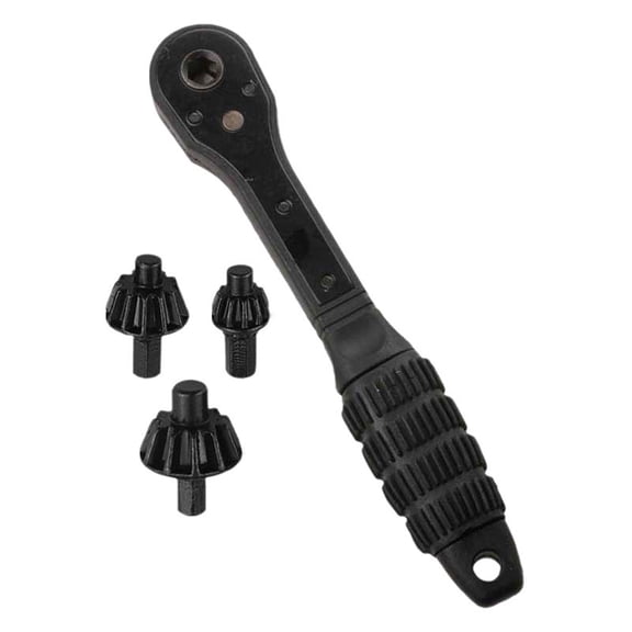 yotijay Quick Ratchet Wrench Comfortable Handle Flexible Hand Drill Chuck Key Wrench