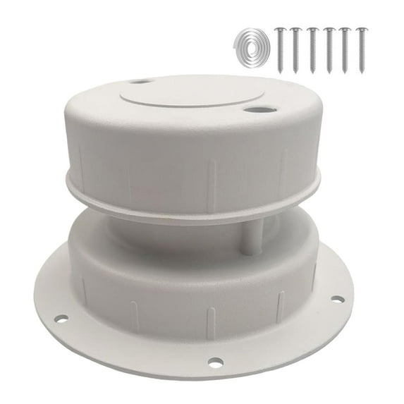 yotijay RV Plumbing Vent Cap Parts RV Sewer Vent Cover for Motorhome RV Trailer White