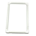 thumbnail image 1 of yotijay Rectangle Tapestry Scroll Embroidery Clip Frame Plastic Clip Frame for Embroidery Cross Stitch Quilting Needlepoint Tool 43x28cm, 1 of 9