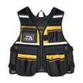 thumbnail image 1 of yotijay Reflective Work Vest with 14 Pockets Adjustable for Construction Comfortable, 1 of 9