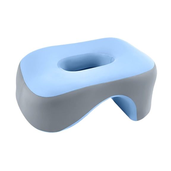 yotijay Rest Pillow for Office Face Down Slee Pillow Desk Pillow Memory Foam Blue