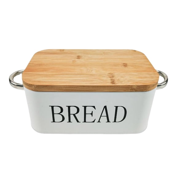yotijay Retro Bread Storage Container Organization Metal Bread Box Bin Counter Bread Box