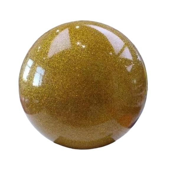 yotijay Rhythmic Gymnastic Ball 15cm Dance Practice for Workout Competition Practice gold
