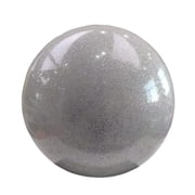 yotijay Rhythmic Gymnastic Ball 15cm Dance Practice for Workout Competition Practice silver