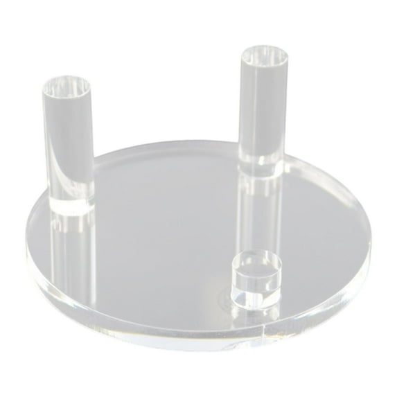 yotijay Rock Display Stand Home Decor with 3 Columns for Mineral Jewelry Party Favor 5CM
