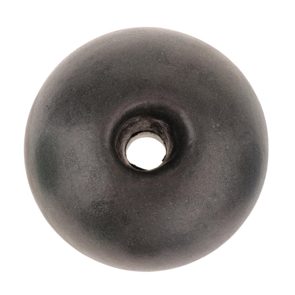 yotijay Rope Float 1.5 cm Hole 10 cm Anchor Buoy for Fishing Net Sea Channel Boating Black